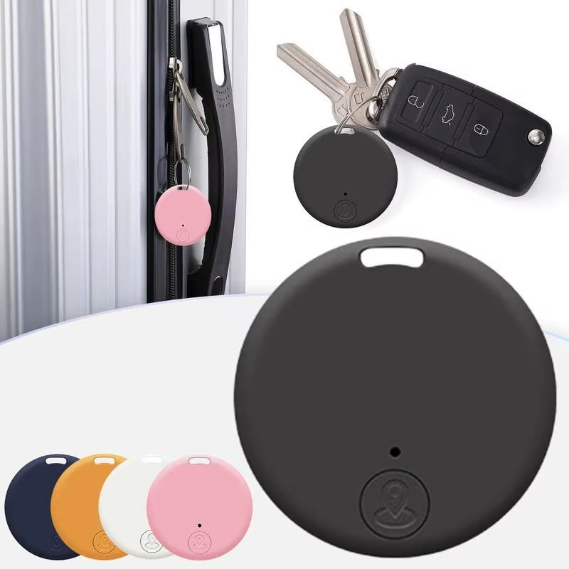 Mini GPS/Bluetooth Smart Tracker – Anti-Lost Key Finder Tag | Wallet, Keys, Pet, Child Locator with App Alerts & Long Battery Life