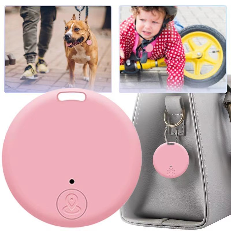Mini GPS/Bluetooth Smart Tracker – Anti-Lost Key Finder Tag | Wallet, Keys, Pet, Child Locator with App Alerts & Long Battery Life